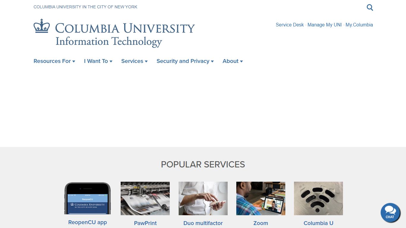 Columbia University Information Technology