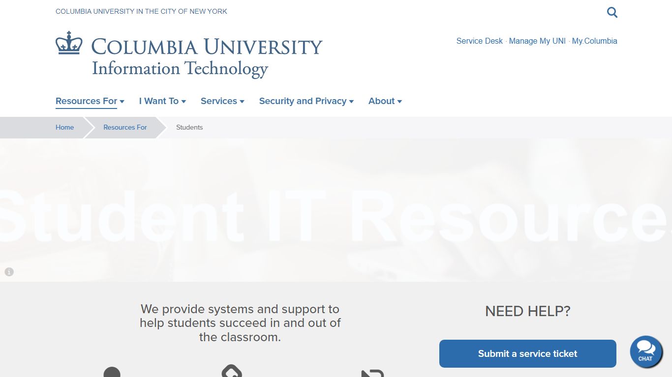 Students | Columbia University Information Technology