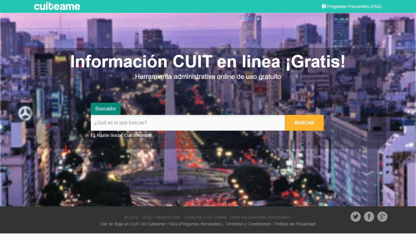 Cuiteame.com - Consultar CUIT Online